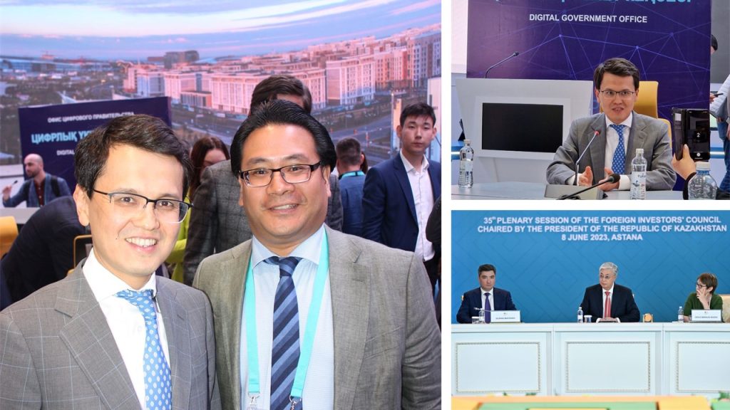 Dr. Glenn Agung Hole at Astana International Forum and Astana Finance Days 2023, Kazakhstan