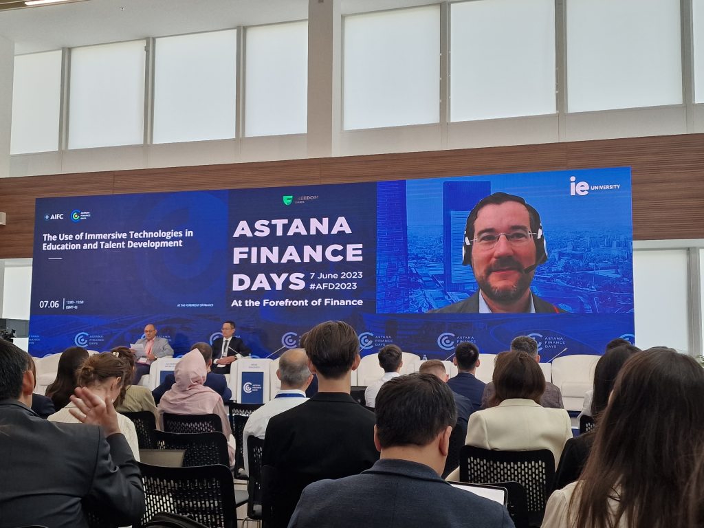 Dr. Glenn Agung Hole at Astana International Forum and Astana Finance Days 2023, Kazakhstan