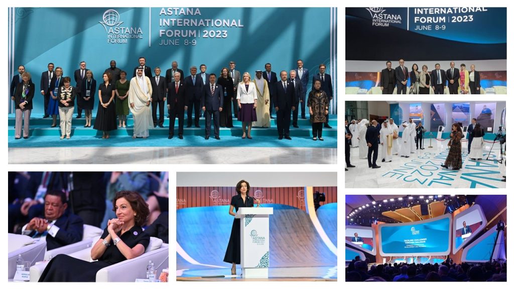 Dr. Glenn Agung Hole at Astana International Forum and Astana Finance Days 2023, Kazakhstan